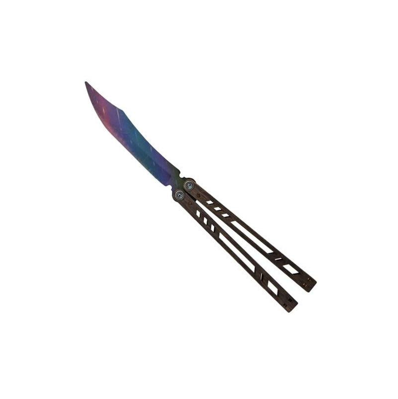Souvenir wooden knife "SO-2 BUTTERFLY STARFALL STARFALL" Souvenir Decor SO2BAL-S