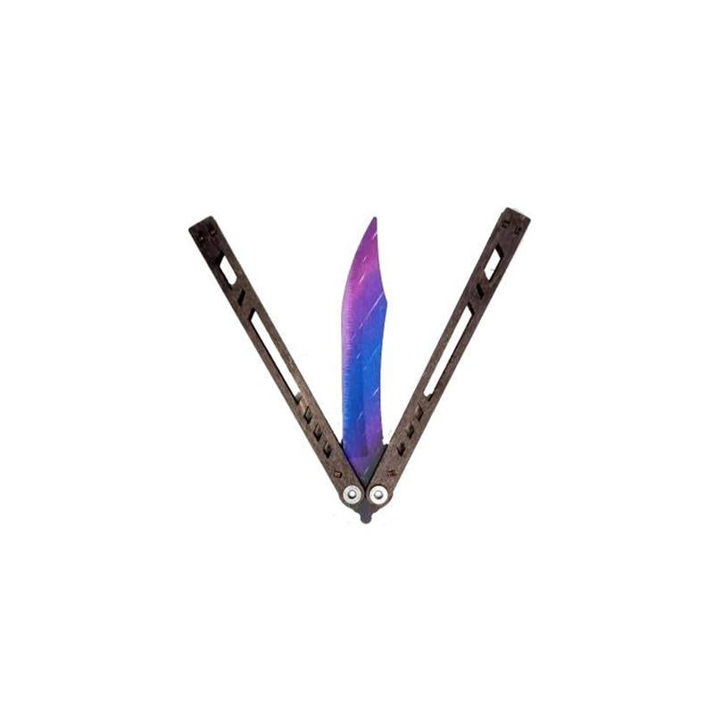 Souvenir wooden knife "SO-2 BUTTERFLY STARFALL STARFALL" Souvenir Decor SO2BAL-S