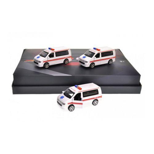 FunToysi: "ambulance" metal inertial car, voiced with light (ts271195237453)