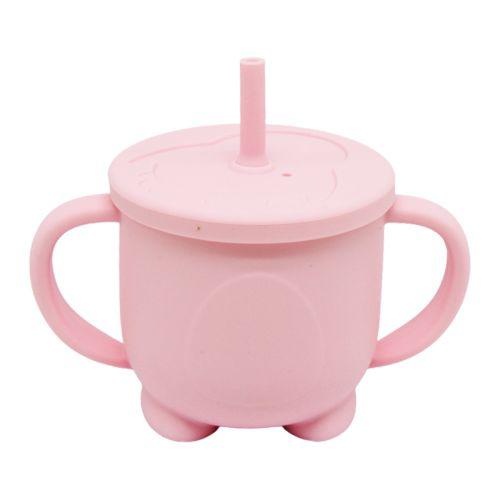 FunToysi: Silicone drinking cup, 200 ml, pink (ts271195194352)