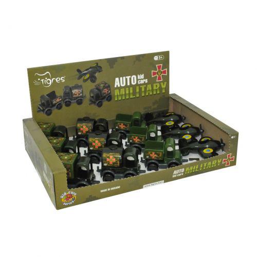 FunToysi: "kid cars", military box 12 pcs. (military box 12 pcs.) (ts271195227797)