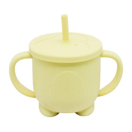 FunToysi: Silicone drinking cup, 200 ml, yellow (ts271195194351)
