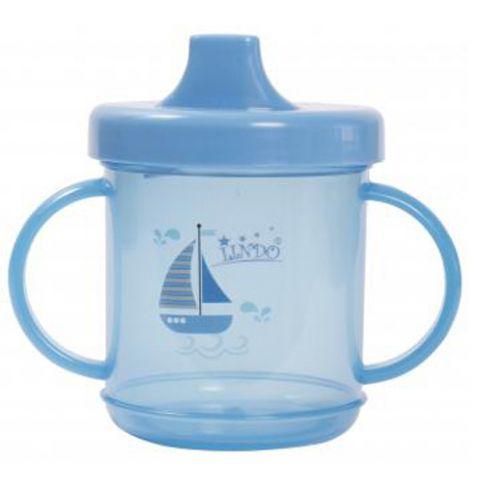 FunToysi: Non-spill cup with handles 210 ml., blue (ts271195145218)
